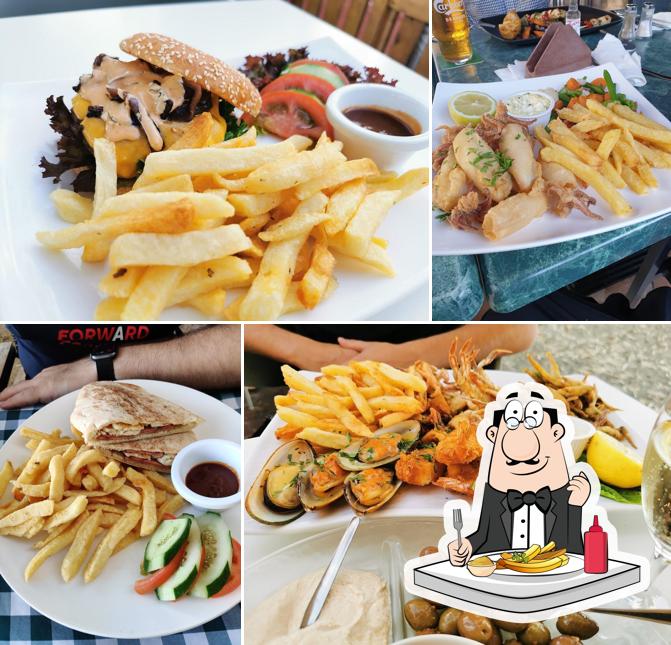 Taste French fries at Παραλία «Δασούδι»