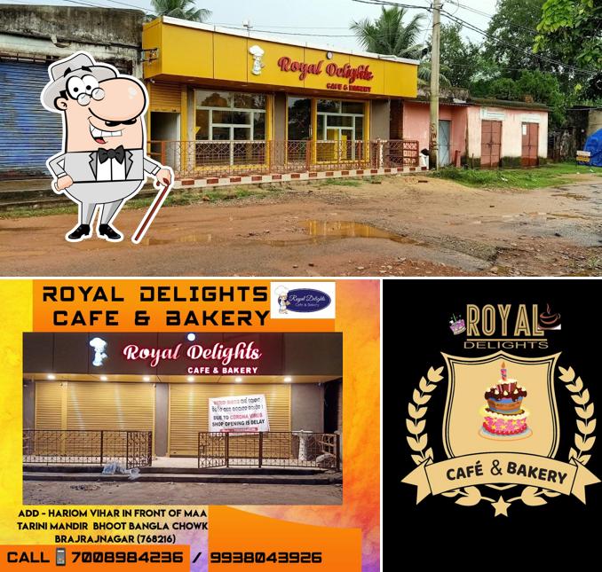 The exterior of ROYAL DELIGHTS CAFE & BAKERY