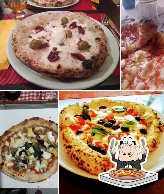 Scegli una pizza a Storico Ristorante "Donna Rosa" Dal 1966 Vera Dieta Meditterranea