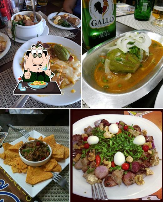 Platos en Bar do Zezé
