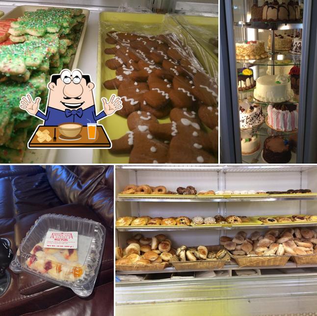 Ambrosia Bakery in Milford Restaurant menu and reviews