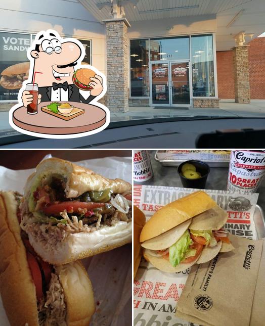 Try out a burger at Capriotti's Sandwich Shop