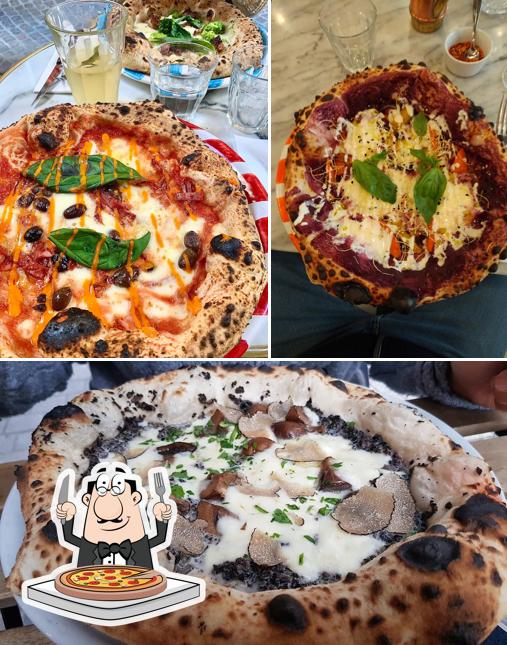 Choisissez différents genres de pizzas