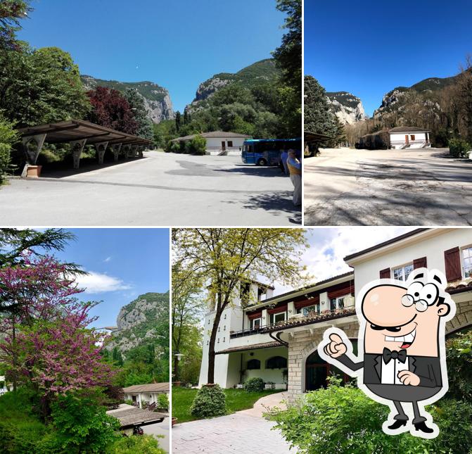 Gli esterni di Hotel Ristorante La Ginestra - Gola del Furlo