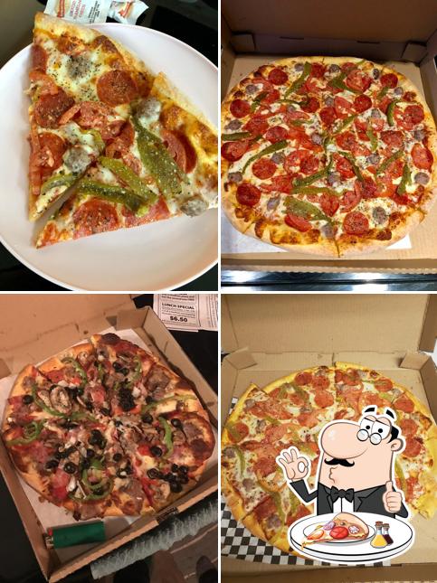 Elige una pizza en Santeramo's Pizza & Italian Restaurant