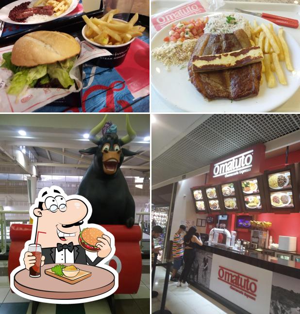 Consiga um hambúrguer no O Matuto Churrascaria Expressa