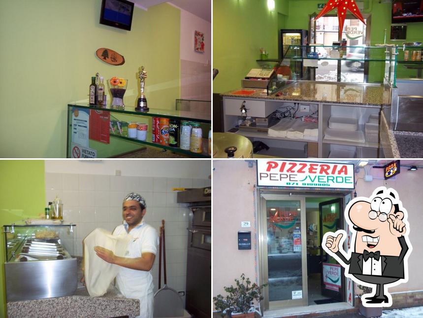 Gli interni di Pizzeria Pepe Verde