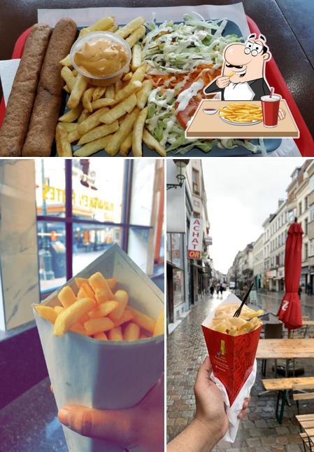 Dégustez des frites à Manneken Frites