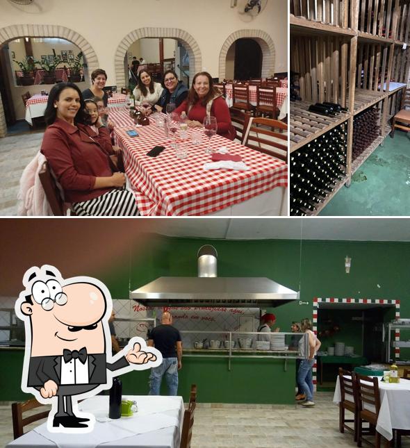 Veja imagens do interior do Cantina e Adega Azzolin