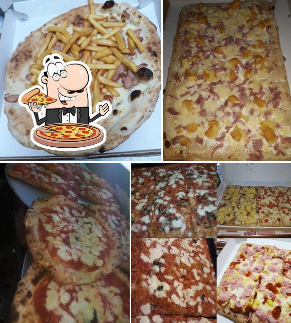 Scegli tra le svariate varianti di pizza