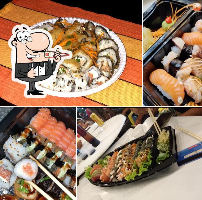 Experimente diversas opções de sushi