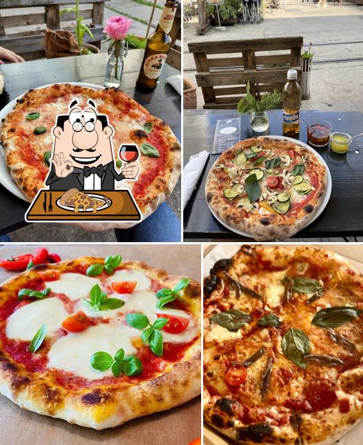 Ordina tra le molte varianti di pizza