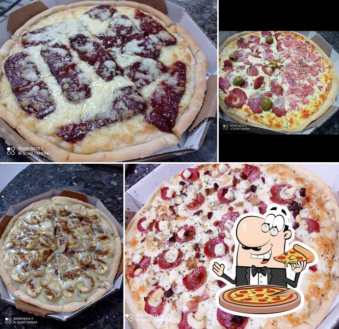 Experimente pizza no Italiano Pizzaria TR