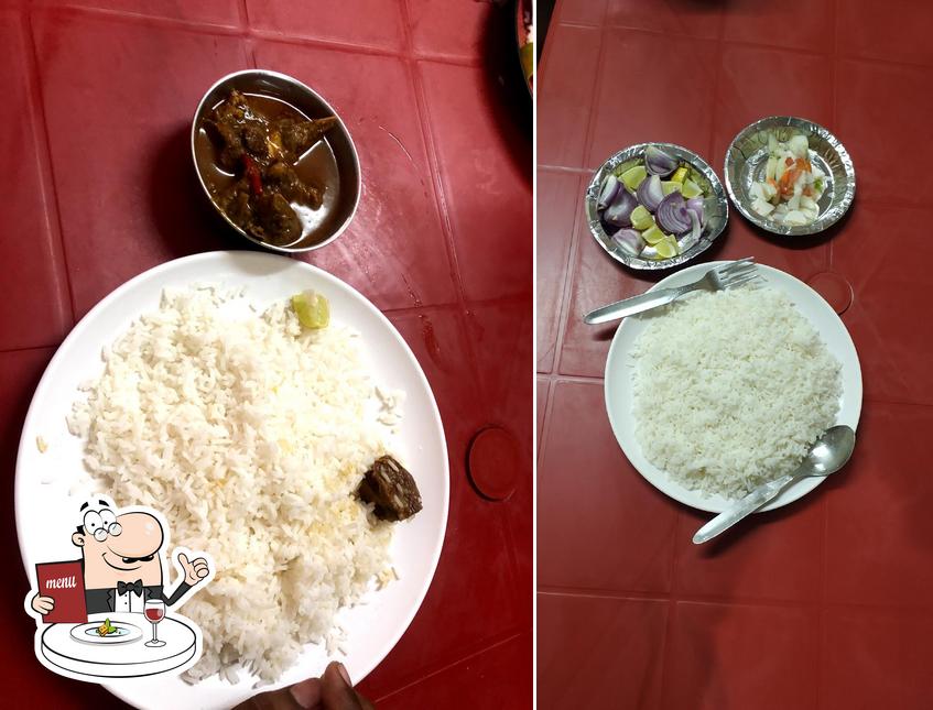 Food at Aslam Biryani halal food