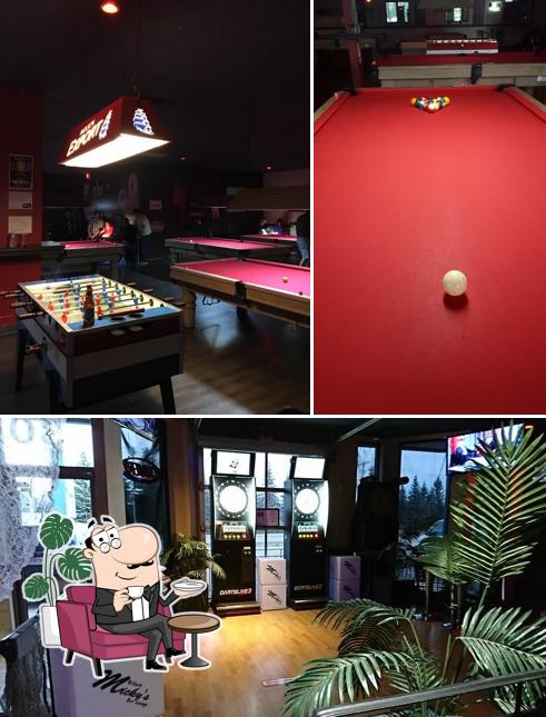 L'intérieur de Bar Billard Micky's