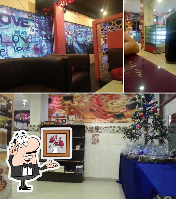 The interior of Baker's Hub