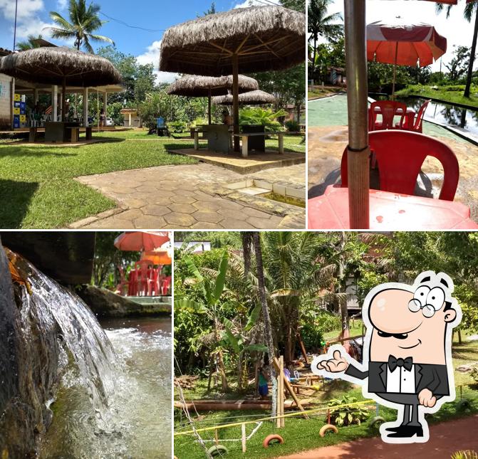 O interior do Balneário Itaberoê