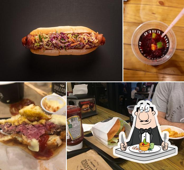 Comida em Hamburgueria Bullguer
