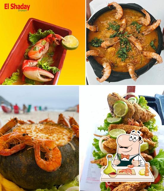 Experimente frutos do mar no El Shaday Grumari