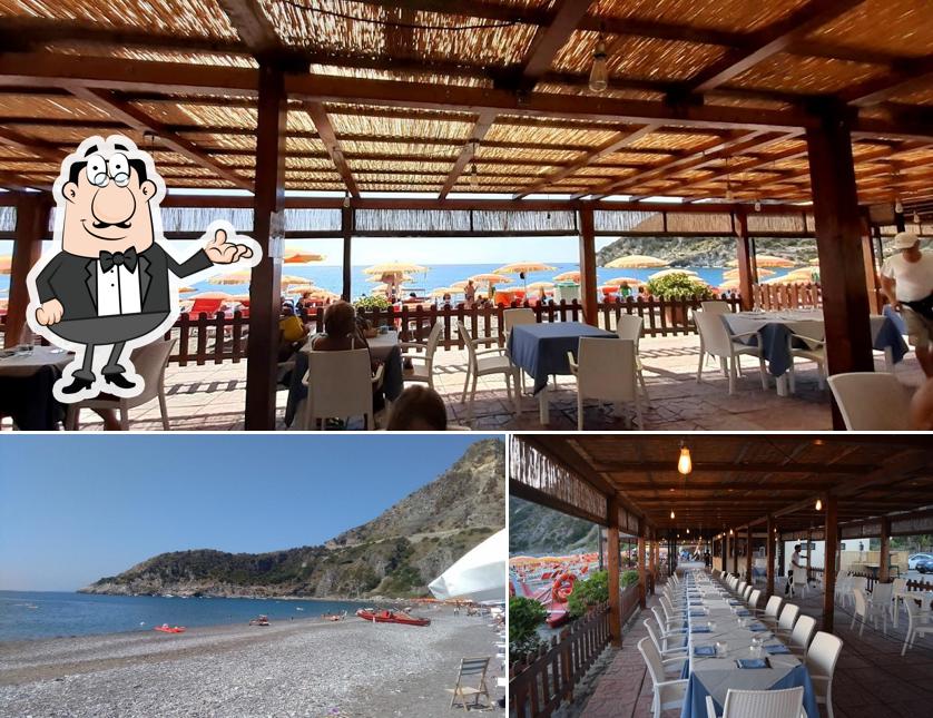 Посмотрите на внутренний интерьер "Ristorante L'Approdo - Il ristorante in riva al mare"