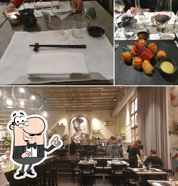 Gli interni di Shabu Torino