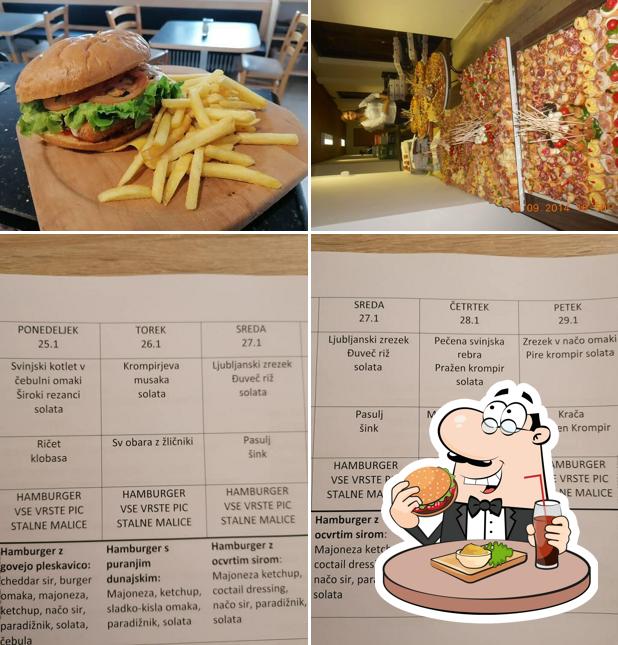 Prova un hamburger a Gostilna Krznar , Taverna Uroška d.o.o