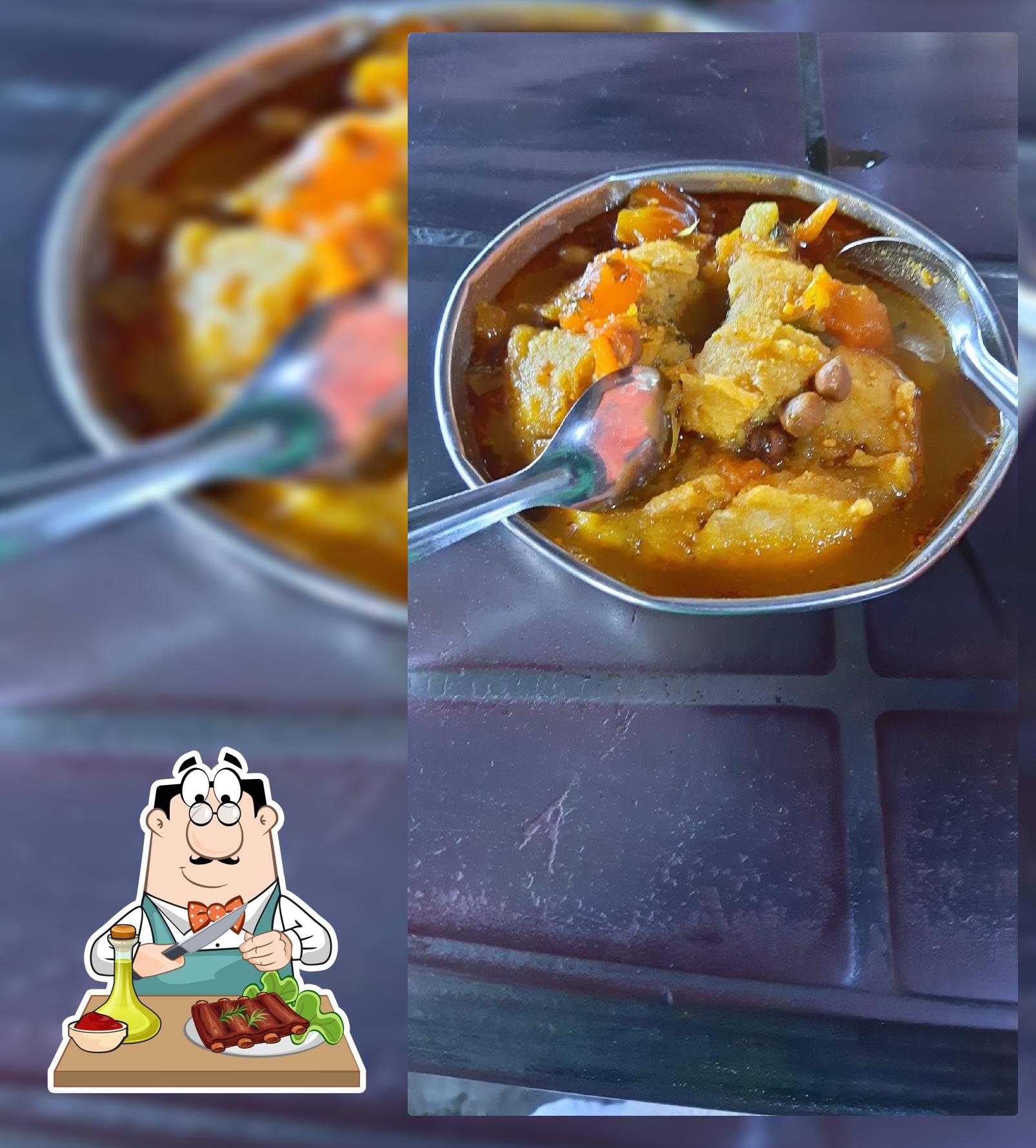 Try out meat meals at Breakfast center