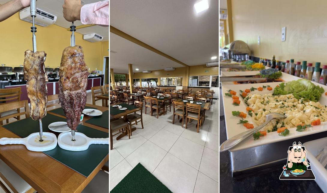 Comida em Churrascaria Novilho Grill