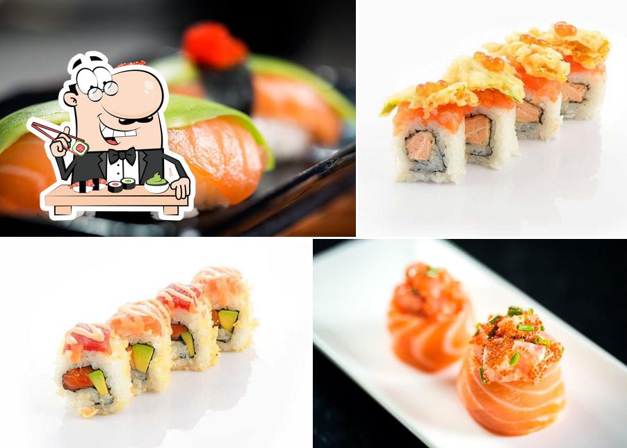 Prova le varie opzioni di sushi