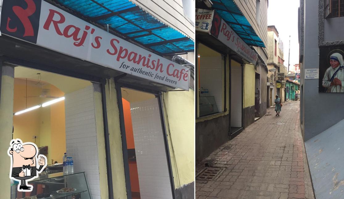 Here's an image of Raj's Spanish Cafe