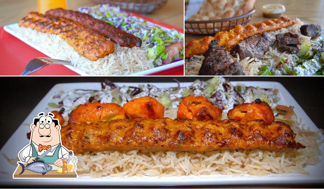 Saumon grillé à L'AFGHAN GRILLADE - Kababs /Shish-taouk / Burgers / Poutine - Halal - Livraison / Delivery / Takeout / Catering