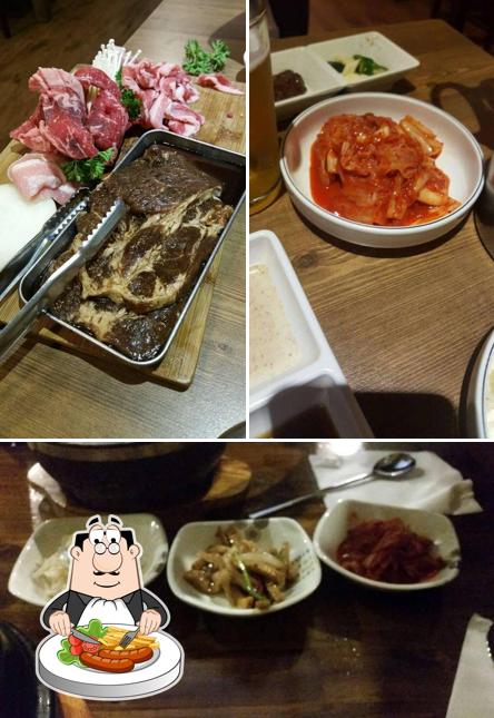 Platos en Maru Korean Restaurant