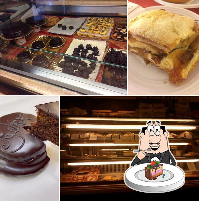 Torta al cioccolato al Bar Sensi