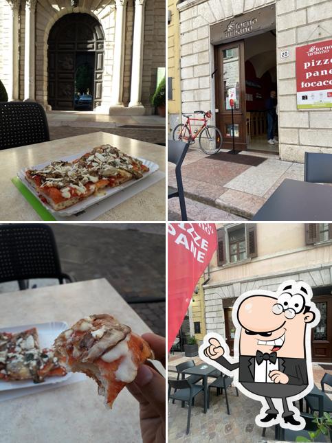 La interni e esterno del ristorante