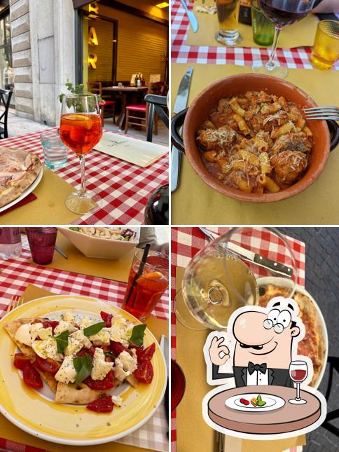 Cibo al La Benedetta osteria vino pizza