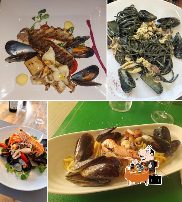 Cozze al Ristorante LA SCIABOLA marina di Carrara