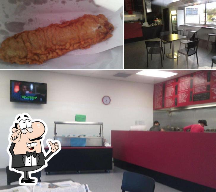 Among various things one can find interior and food at Sun Ning Takeaways