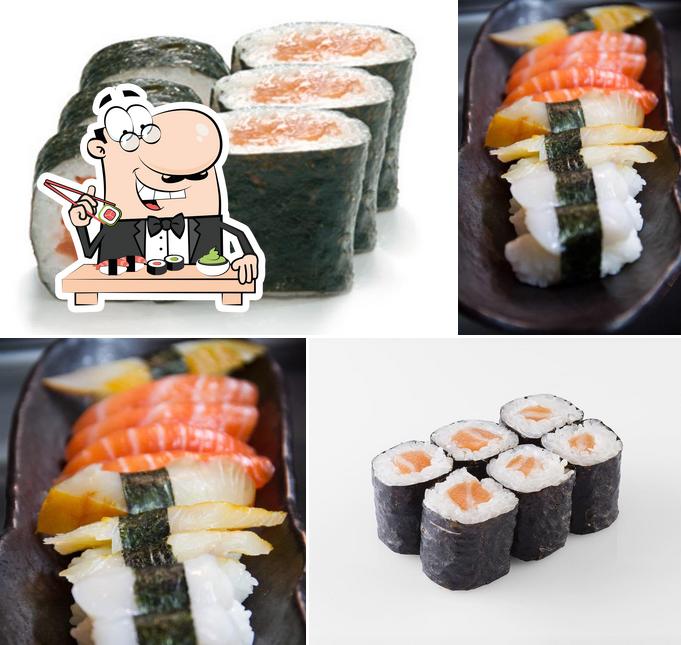 Essayez de nombreuses options de sushi