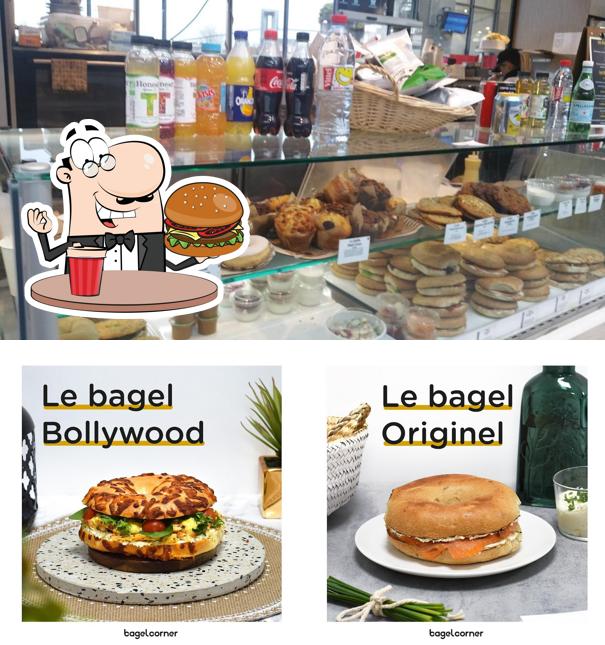 Les hamburgers de Bagel Corner - Bagels - Donuts - Café will conviendront une grande variété de goûts