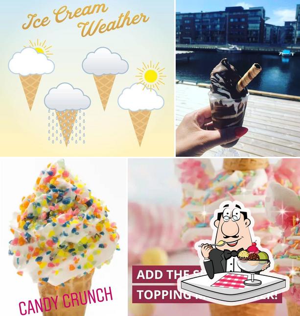 Dockside Ice Cream cafe, Landskrona Restaurant menu and reviews