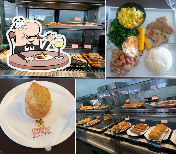 Comida em Frango Assado
