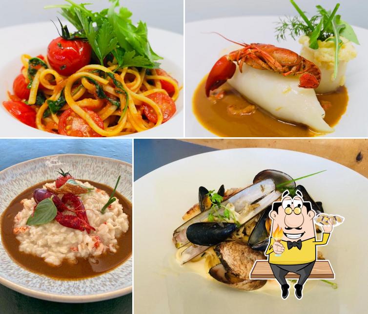 Prova tra i molti prodotti di cucina di mare proposti a Les Bains des Dames