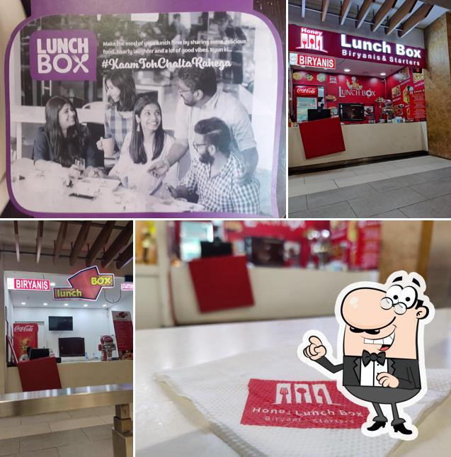 The interior of Lunch Box