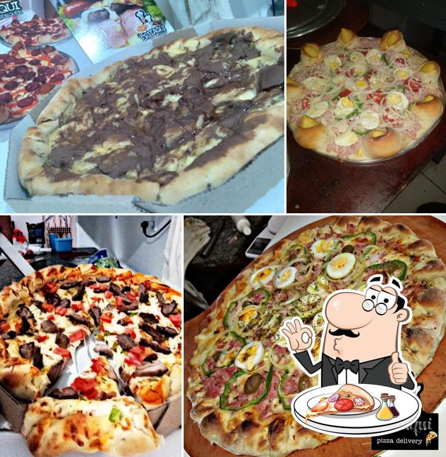 No Eritaqui Pizza e burguer 98266-6930, você pode provar pizza