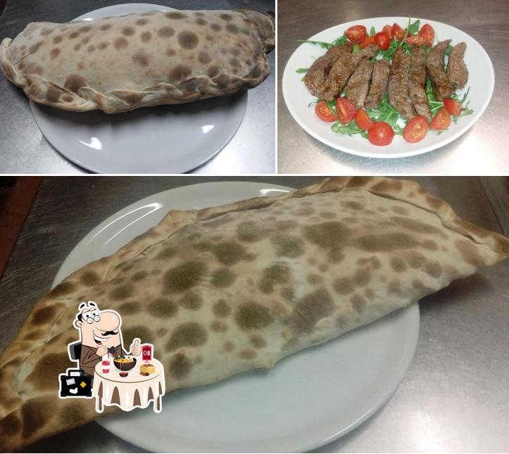 Cibo al Pizzeria Borgiana