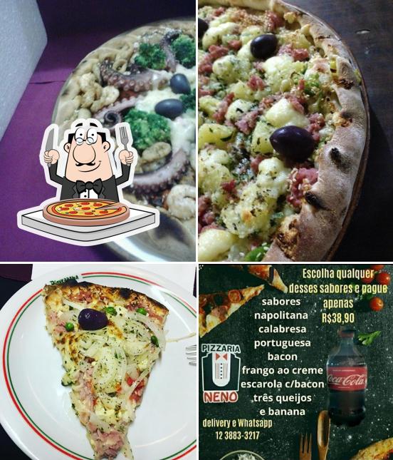 Consiga pizza no Pizzaria do Neno