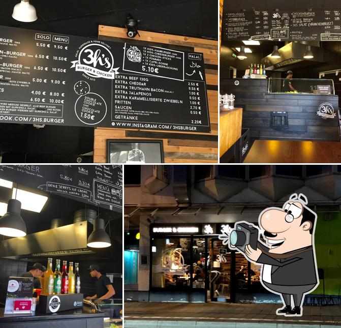 3h's burger & chicken Köln restaurant, Cologne - Restaurant menu and ...
