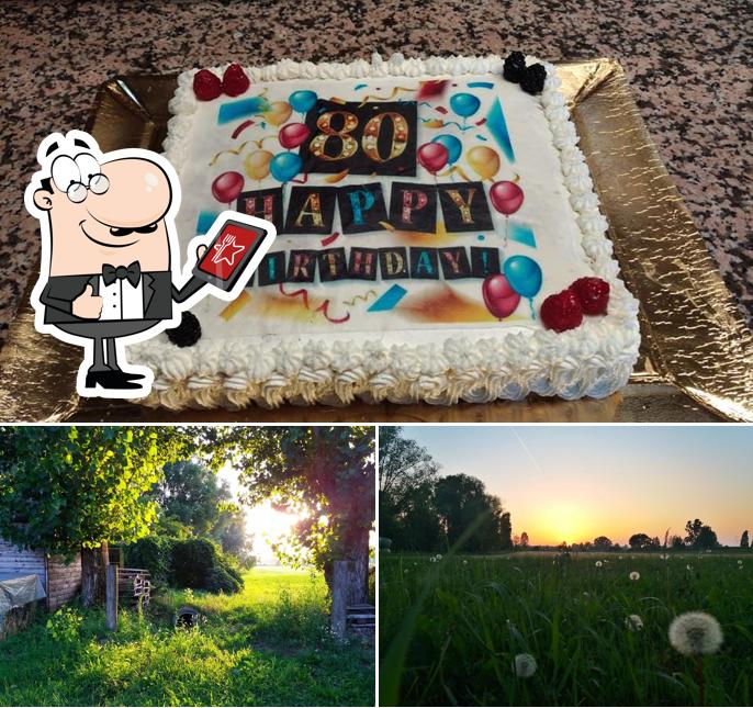 Questa è la immagine che mostra la esterno e cibo di La Bariloca