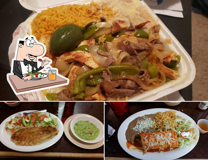 Food at El Rio Grande Restaurant