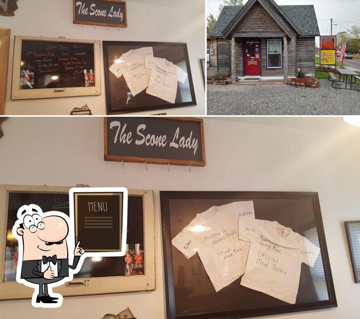 Hickman’s Smokehouse and the Scone Lady in Cole Camp Restaurant menu